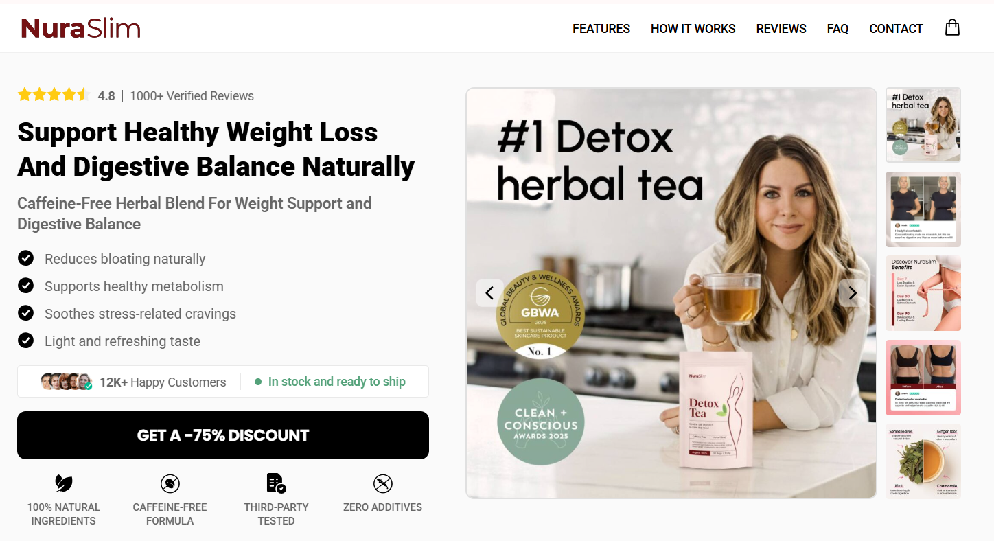 Nuraslim Detox Tea Reviews