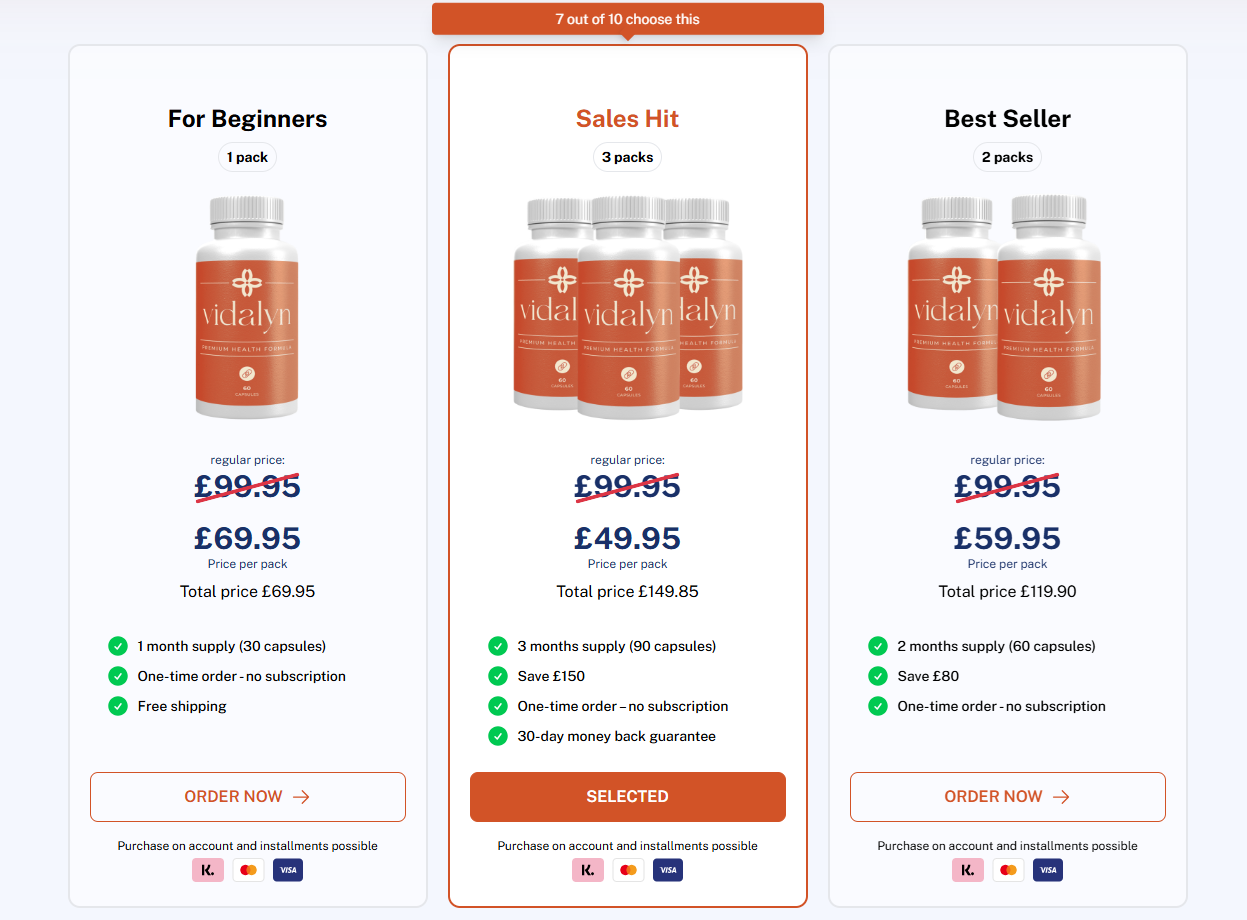 Vidalyn CBD Capsules UK