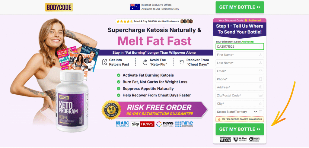 BodyCode Keto AU BodyCode Keto AU