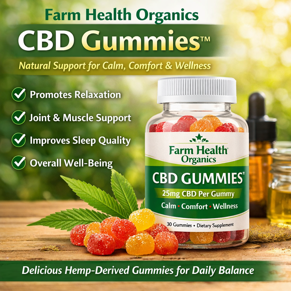 Farm Health Organics CBD Gummies Farm Health Organics CBD Gummies