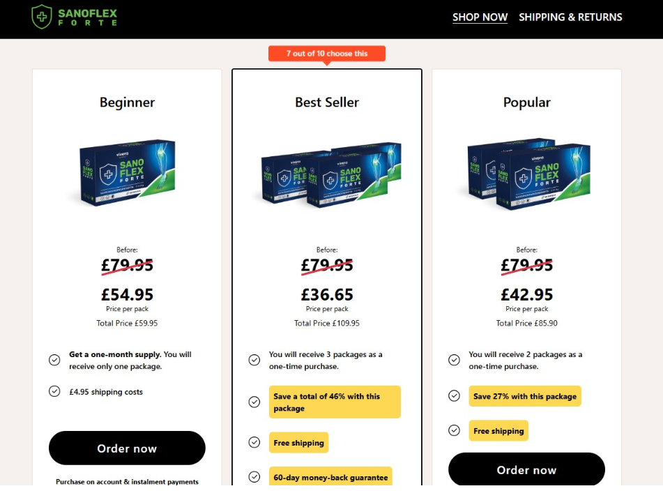 Vivera SanoFlex Forte