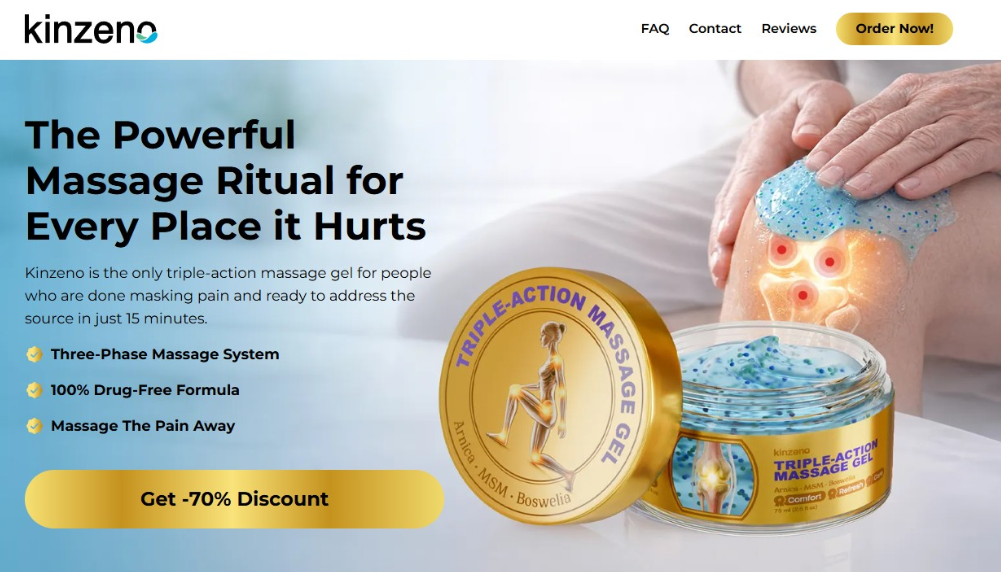 Kinzeno Joint Pain Massage Gel