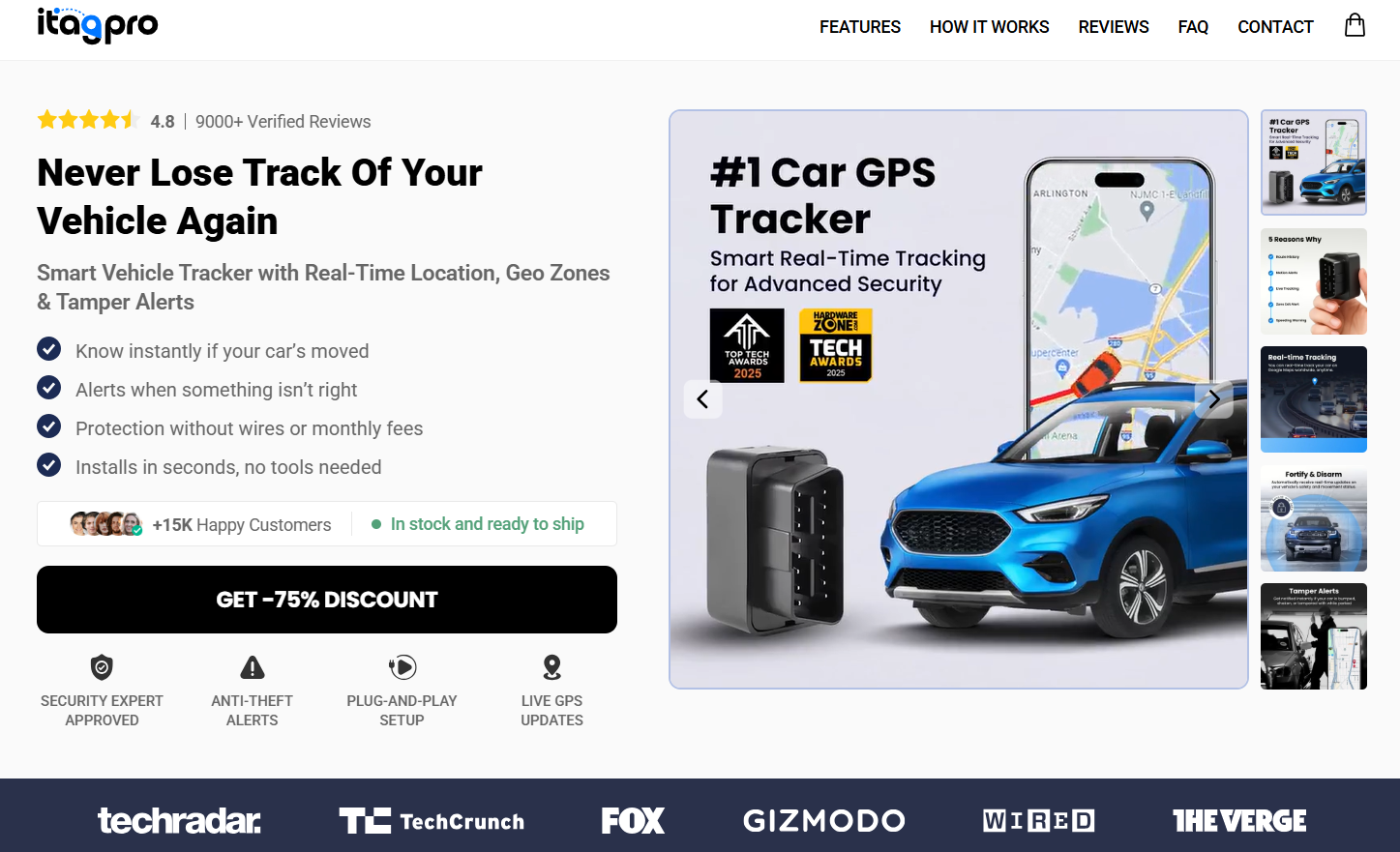 iTagPro Car GPS Tracker iTagPro Car GPS Tracker