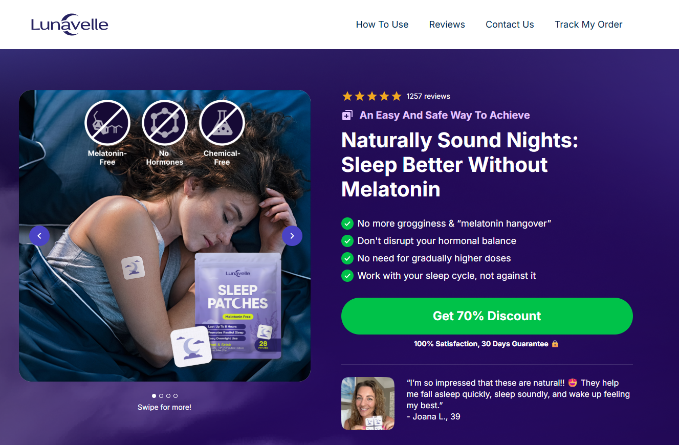Lunavelle Sleep Patches Reviews